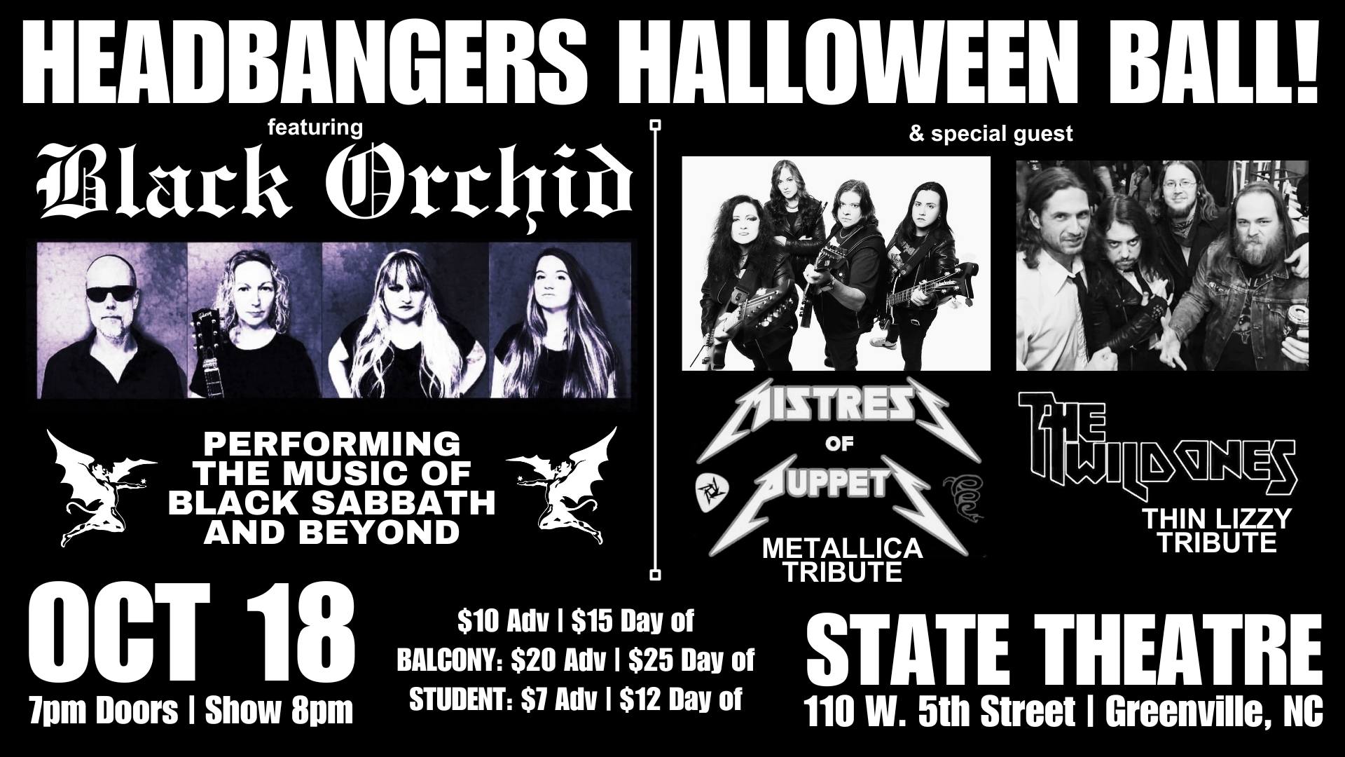 Headbanger's Halloween Bash